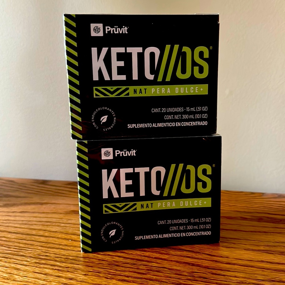 Pruvit keto//os nat vials pera dulce +
